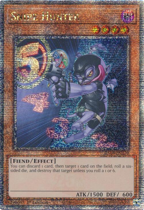 Snipe Hunter (Quarter Century Secret Rare) [RA03-EN170] Quarter Century Secret Rare | Galactic Gamez