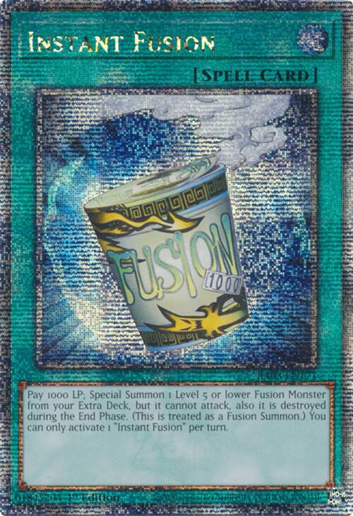 Instant Fusion (Quarter Century Secret Rare) [RA03-EN171] Quarter Century Secret Rare | Galactic Gamez