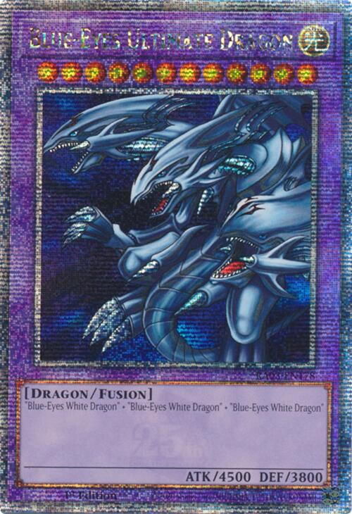 Blue-Eyes Ultimate Dragon (Quarter Century Secret Rare) [RA03-EN178] Quarter Century Secret Rare | Galactic Gamez