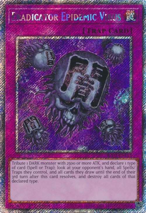 Eradicator Epidemic Virus (Platinum Secret Rare) [RA03-EN183] Platinum Secret Rare | Galactic Gamez