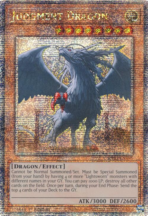Judgment Dragon (Quarter Century Secret Rare) [RA03-EN196] Quarter Century Secret Rare | Galactic Gamez