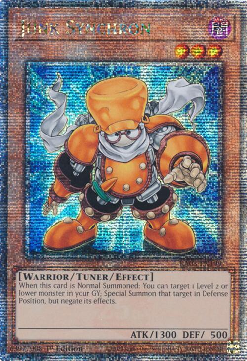 Junk Synchron (Quarter Century Secret Rare) [RA03-EN199] Quarter Century Secret Rare | Galactic Gamez