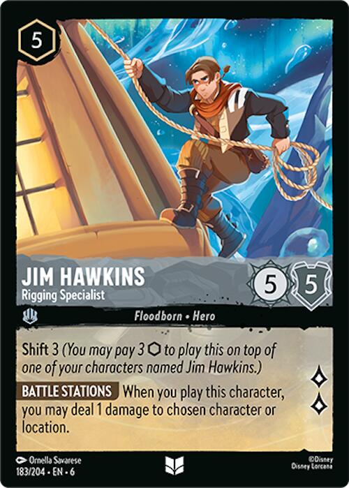 Jim Hawkins - Rigging Specialist (183/204) [Azurite Sea] | Galactic Gamez