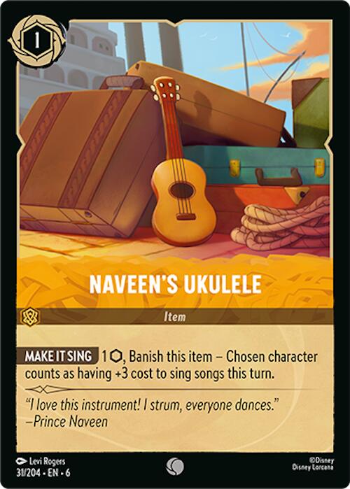 Naveen's Ukulele (31/204) [Azurite Sea] | Galactic Gamez