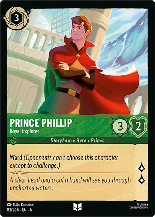 Prince Phillip - Royal Explorer (83/204) [Azurite Sea] | Galactic Gamez