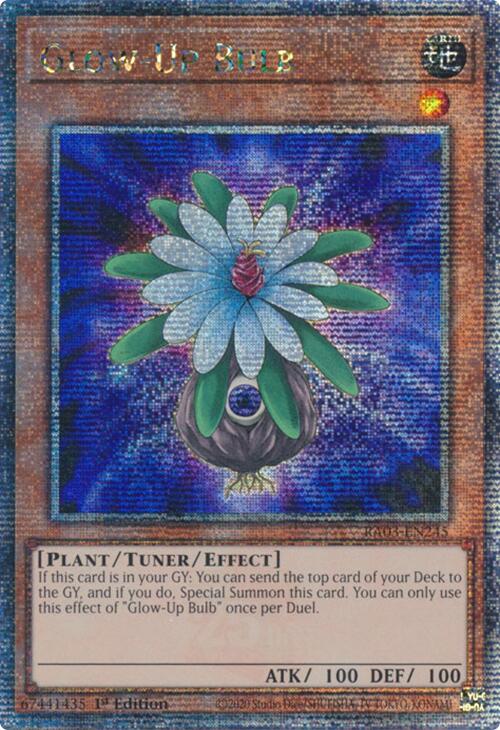 Glow-Up Bulb (Quarter Century Secret Rare) [RA03-EN245] Quarter Century Secret Rare | Galactic Gamez