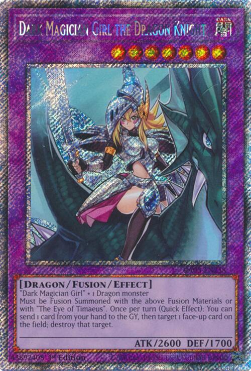 Dark Magician Girl the Dragon Knight (Platinum Secret Rare) [RA03-EN258] Platinum Secret Rare | Galactic Gamez