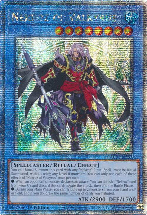 Nekroz of Valkyrus (Quarter Century Secret Rare) [RA03-EN263] Quarter Century Secret Rare | Galactic Gamez