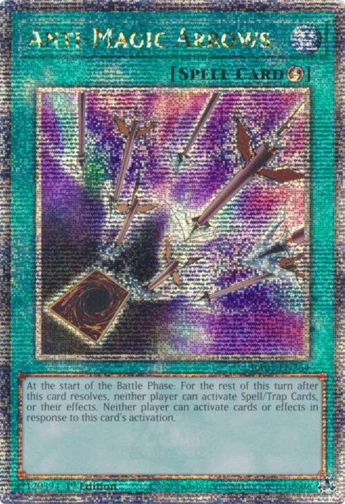 Anti-Magic Arrows (Quarter Century Secret Rare) [RA03-EN264] Quarter Century Secret Rare | Galactic Gamez