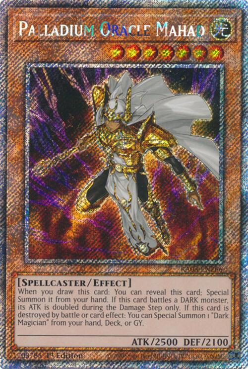 Palladium Oracle Mahad (Platinum Secret Rare) [RA03-EN266] Platinum Secret Rare | Galactic Gamez