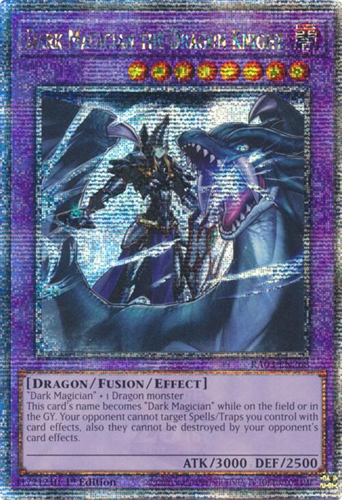 Dark Magician the Dragon Knight (Quarter Century Secret Rare) [RA03-EN268] Quarter Century Secret Rare | Galactic Gamez