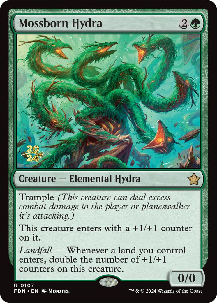 Mossborn Hydra [Foundations Prerelease Promos] | Galactic Gamez