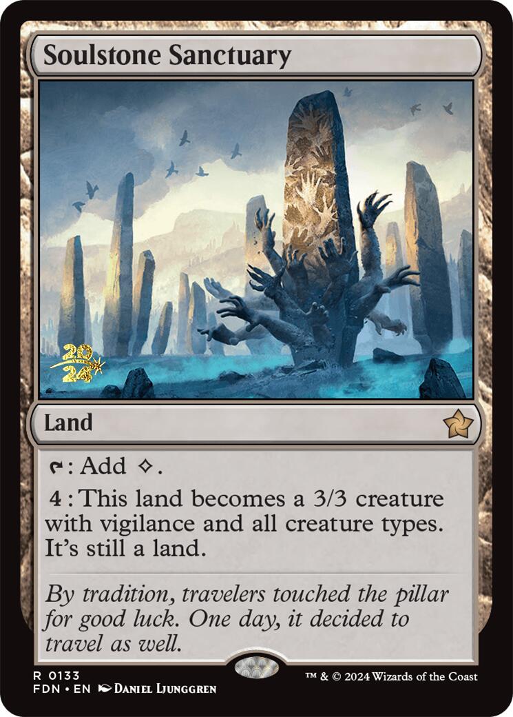 Soulstone Sanctuary [Foundations Prerelease Promos] | Galactic Gamez