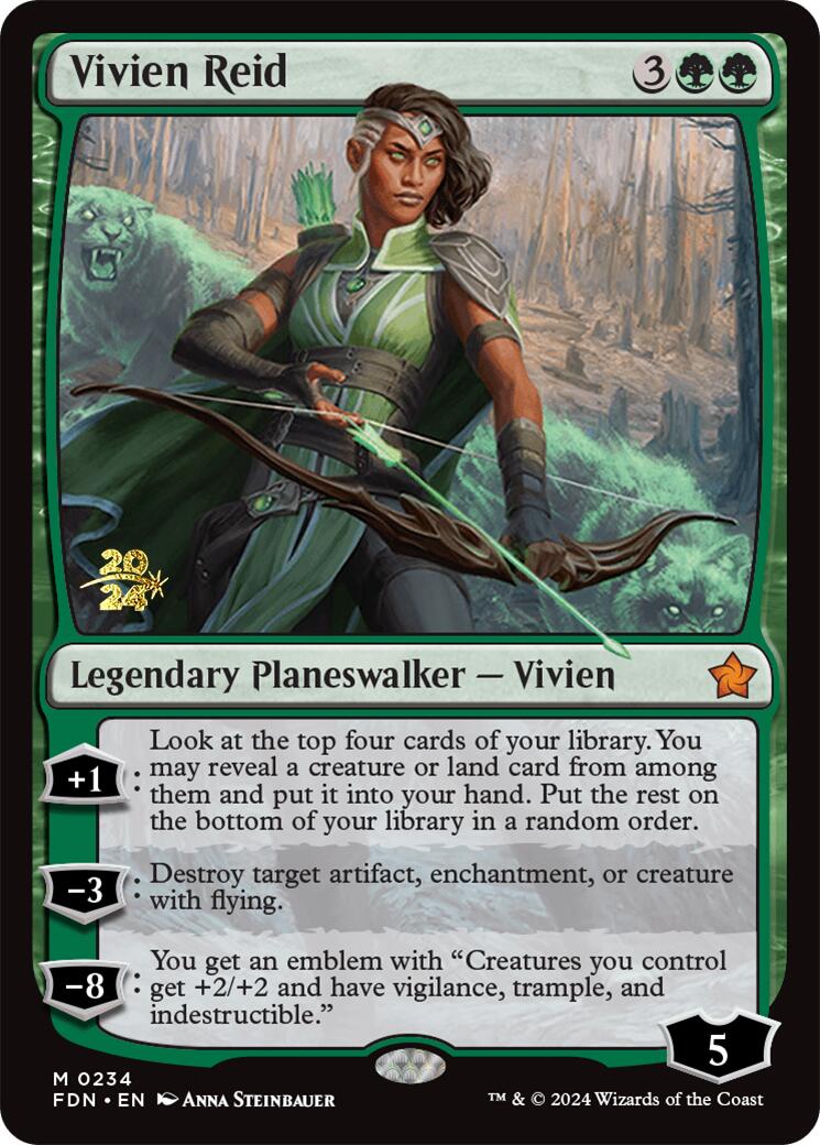 Vivien Reid [Foundations Prerelease Promos] | Galactic Gamez