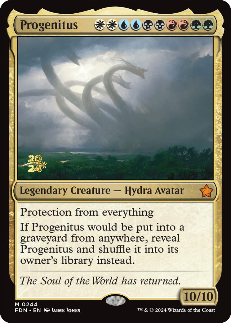 Progenitus [Foundations Prerelease Promos] | Galactic Gamez