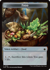 Food // Treasure Double-Sided Token [Foundations Tokens] | Galactic Gamez