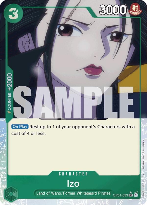 Izo (OP01-033) (Extended Art) [Premium Booster -The Best-] | Galactic Gamez