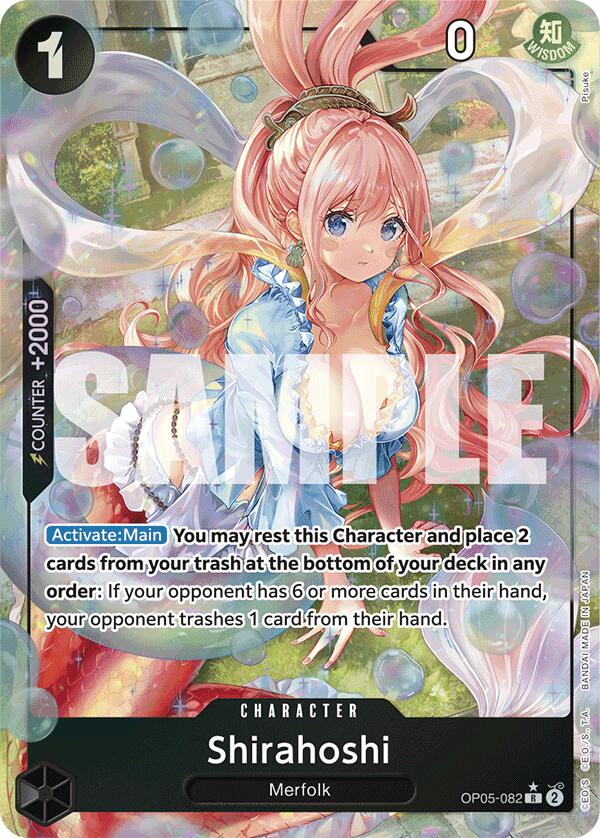 Shirahoshi (OP05-082) (Alternate Art) [Premium Booster -The Best-] | Galactic Gamez