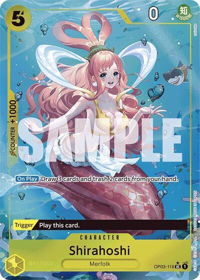 Shirahoshi (OP03-116) (Full Art) [Premium Booster -The Best-] | Galactic Gamez