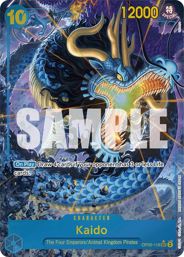 Kaido (OP05-118) (Alternate Art) [Premium Booster -The Best-] | Galactic Gamez