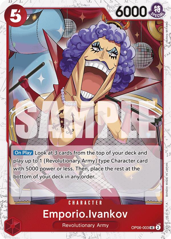 Emporio.Ivankov (Jolly Roger Foil) [Premium Booster -The Best-] | Galactic Gamez