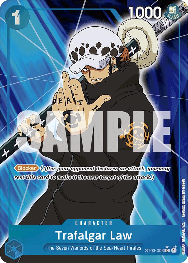 Trafalgar Law (ST03-008) (Full Art) [Premium Booster -The Best-] | Galactic Gamez