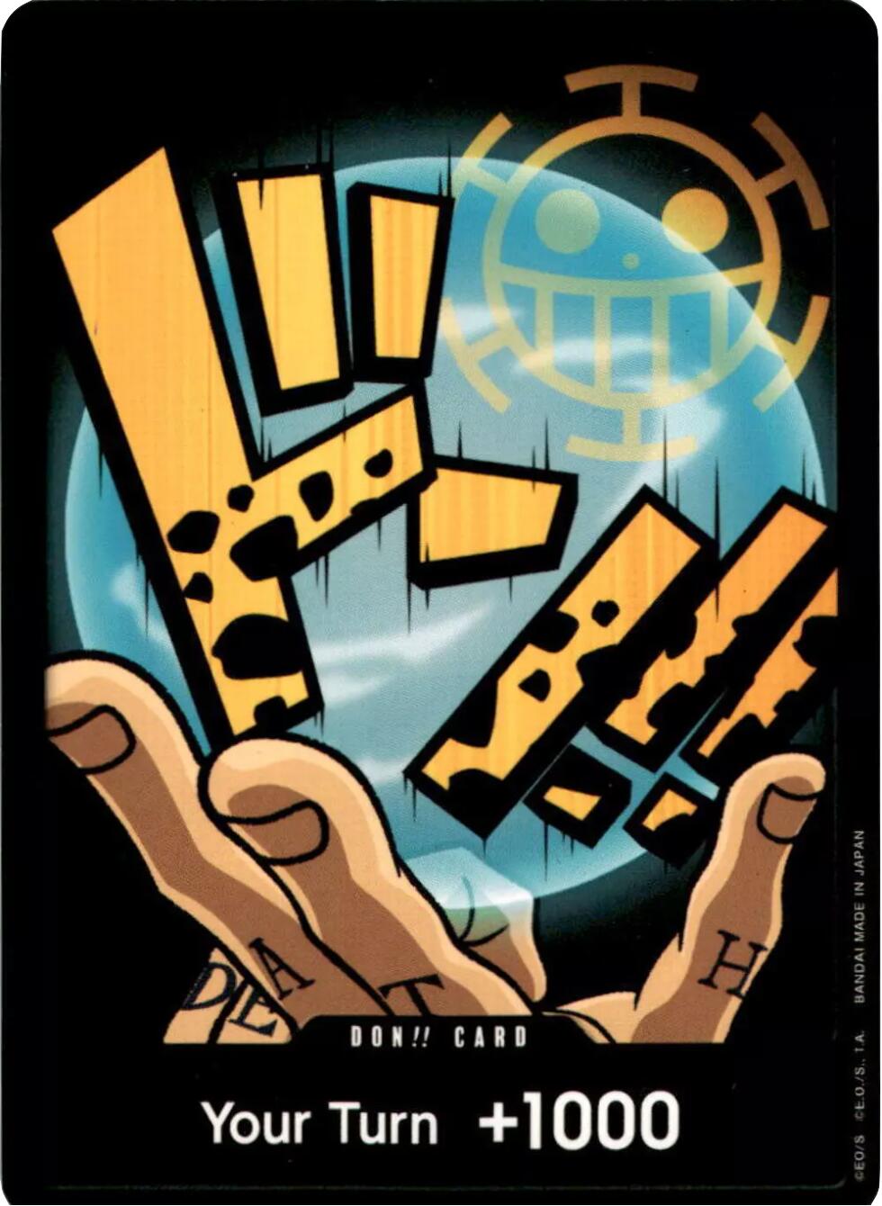 DON!! Card (Trafalgar Law) [Premium Booster -The Best-] | Galactic Gamez