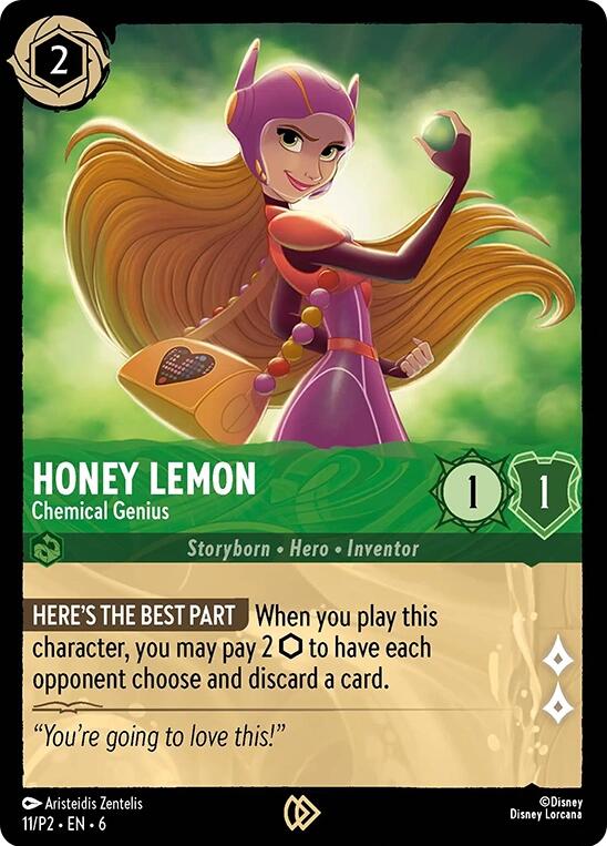 Honey Lemon - Chemical Genius (11/P2) [Promo Cards] | Galactic Gamez