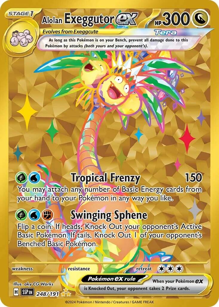 Alolan Exeggutor ex (248/191) [Scarlet & Violet: Surging Sparks] | Galactic Gamez