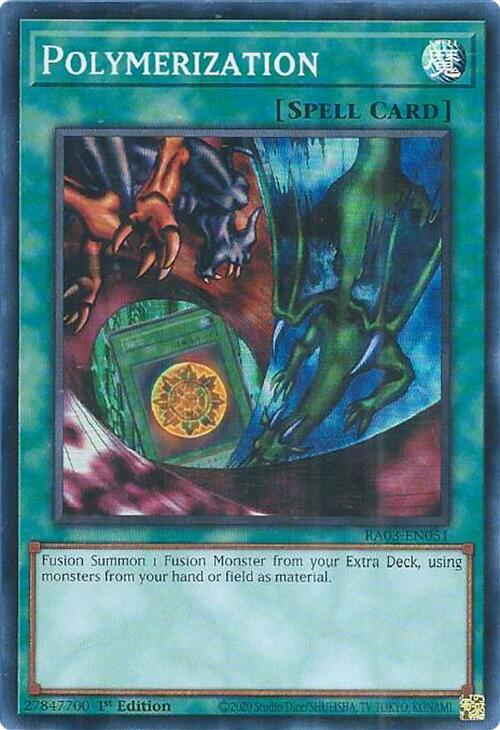 Polymerization (Alternate Art) [RA03-EN051] Super Rare | Galactic Gamez