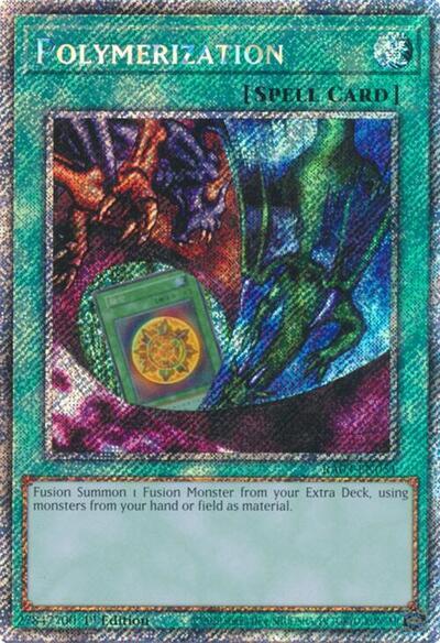 Polymerization (Alternate Art) (Platinum Secret Rare) [RA03-EN051] Platinum Secret Rare | Galactic Gamez