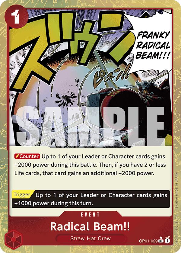 Radical Beam!! (Textured Foil) [Premium Booster -The Best-] | Galactic Gamez