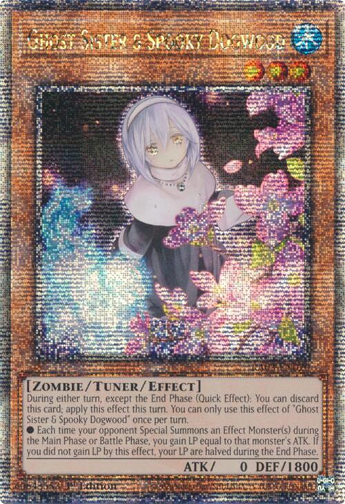 Ghost Sister & Spooky Dogwood (Alternate Art) (Quarter Century Secret Rare) [RA03-EN020] Quarter Century Secret Rare | Galactic Gamez