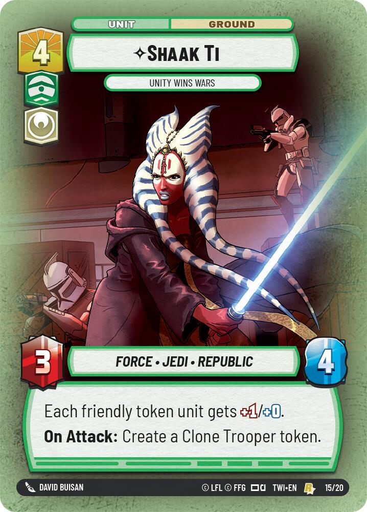 Shaak Ti - Unity Wins Wars (15/20) [Twilight of the Republic: Weekly Play] | Galactic Gamez