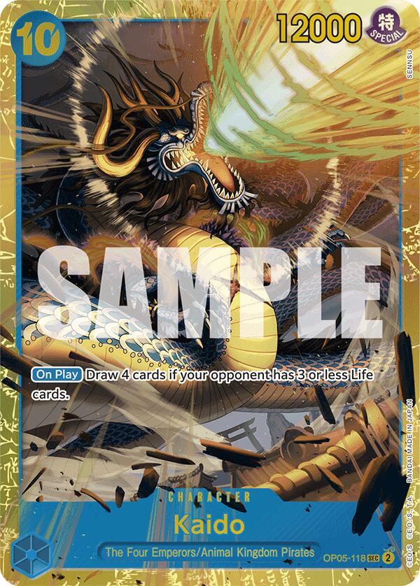 Kaido (OP05-118) (Reprint) [Premium Booster -The Best-] | Galactic Gamez