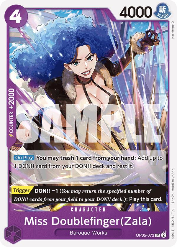 Miss Doublefinger(Zala) (Reprint) [Premium Booster -The Best-] | Galactic Gamez