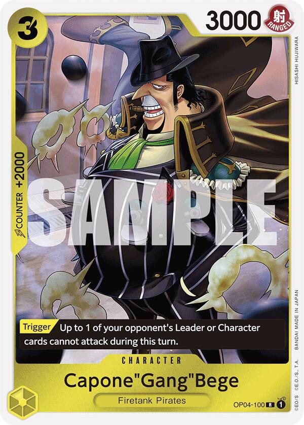 Capone"Gang"Bege (OP04-100) (Reprint) [Premium Booster -The Best-] | Galactic Gamez