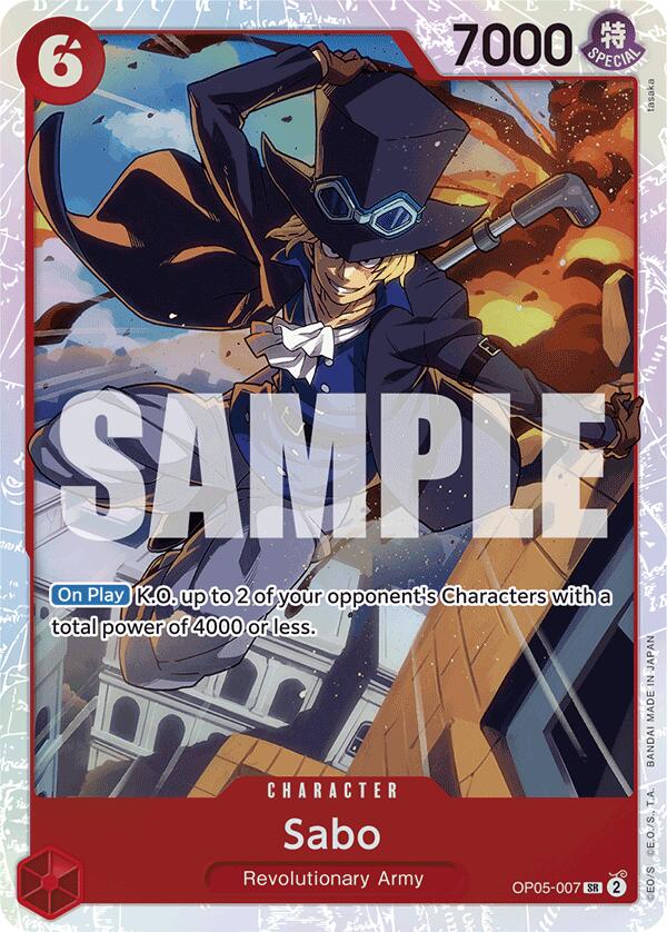 Sabo (OP05-007) (Reprint) [Premium Booster -The Best-] | Galactic Gamez