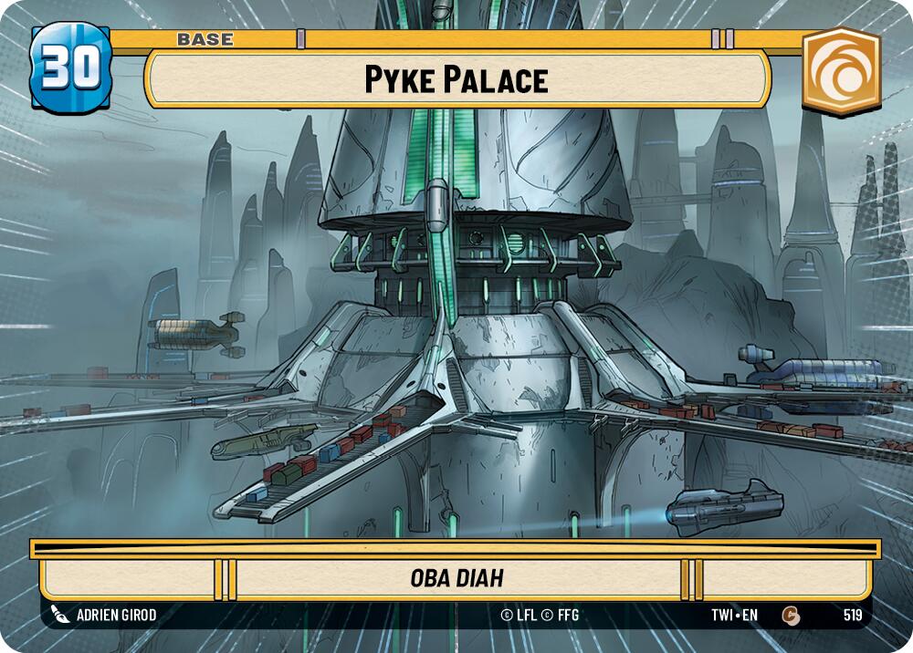 Pyke Palace // Battle Droid (519 // T03) (Hyperspace) (519 // T03) [Twilight of the Republic] | Galactic Gamez