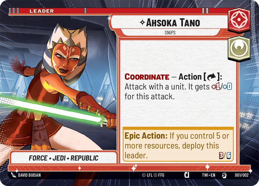 Ahsoka Tano - Snips (001/002) (Hyperspace) (001/002) [Judge Promos] | Galactic Gamez