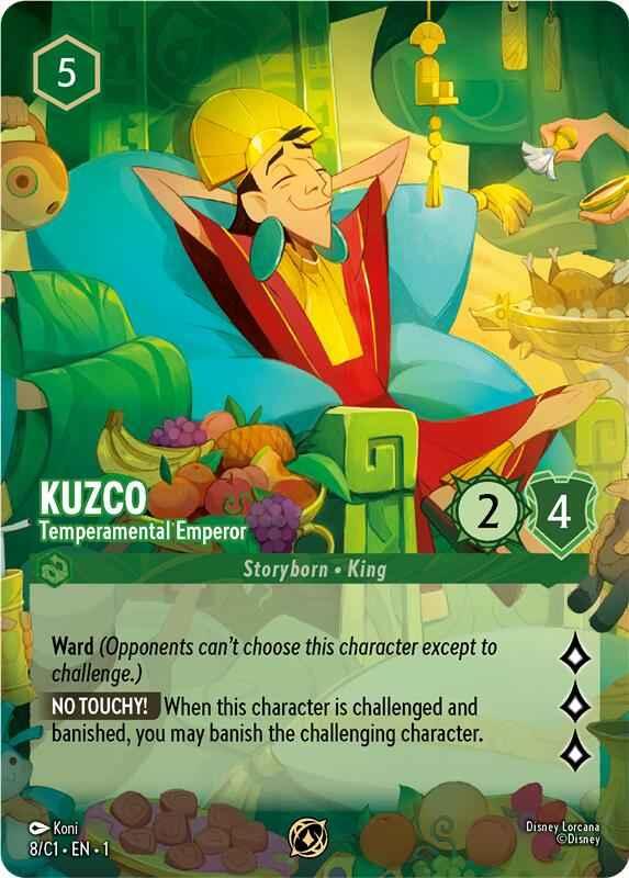 Kuzco - Temperamental Emperor (8) [Promo Cards] | Galactic Gamez