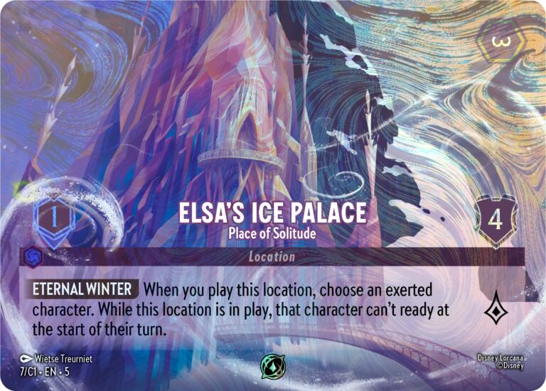 Elsa's Ice Palace - Place of Solitude (7) [Promo Cards] | Galactic Gamez