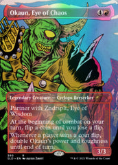 Okaun, Eye of Chaos // Okaun, Eye of Chaos (Borderless) [Secret Lair Drop Series] | Galactic Gamez