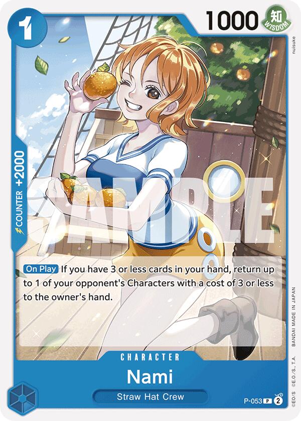 Nami (P-053) (Reprint) [Premium Booster -The Best-] | Galactic Gamez