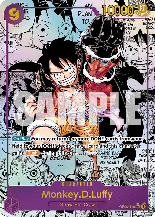 Monkey.D.Luffy (Manga Parallel) [Emperors in the New World] | Galactic Gamez