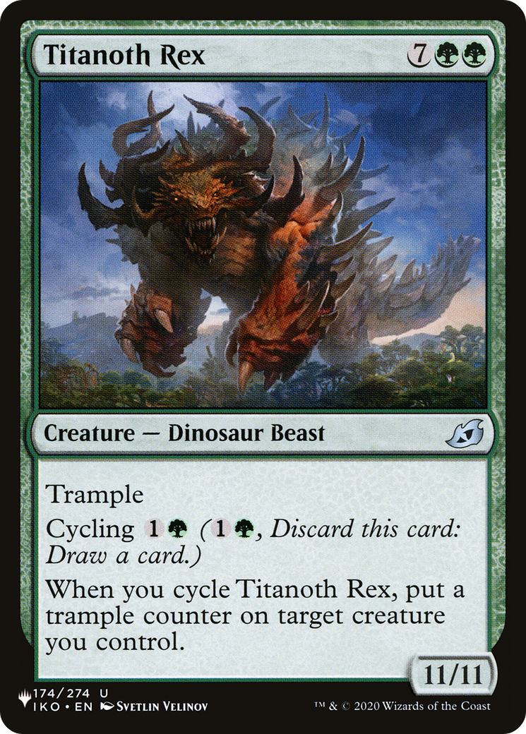 Titanoth Rex [The List] | Galactic Gamez