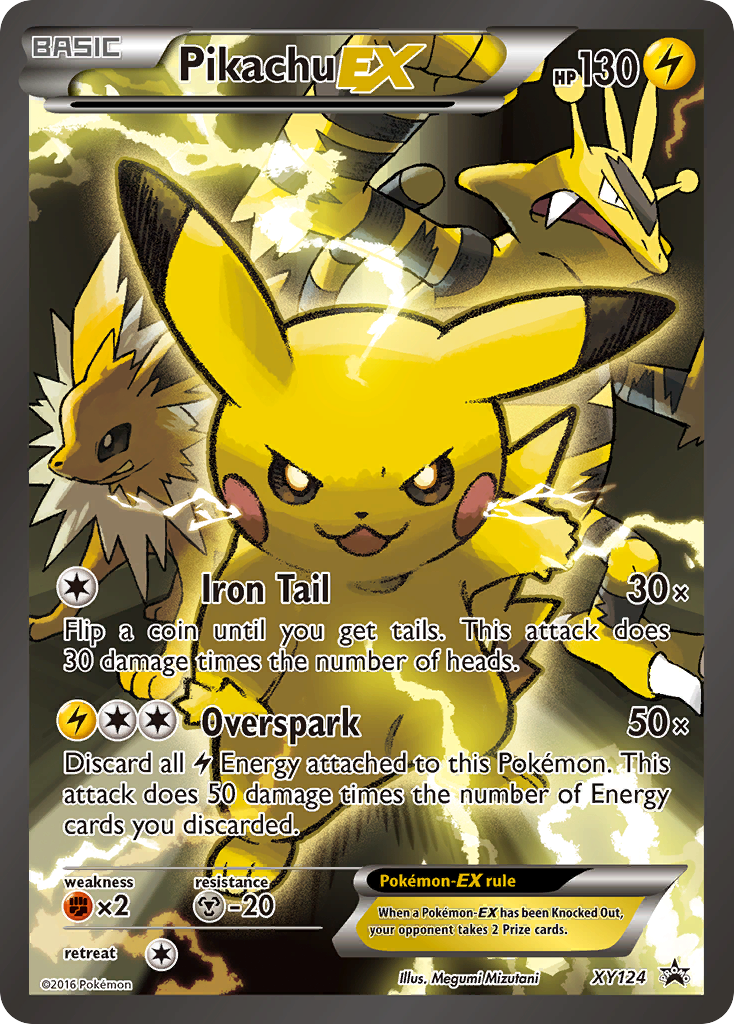 Pikachu EX (XY124) [XY: Black Star Promos] | Galactic Gamez