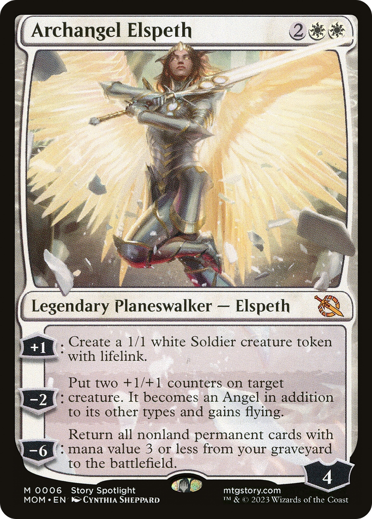 Archangel Elspeth [March of the Machine] | Galactic Gamez