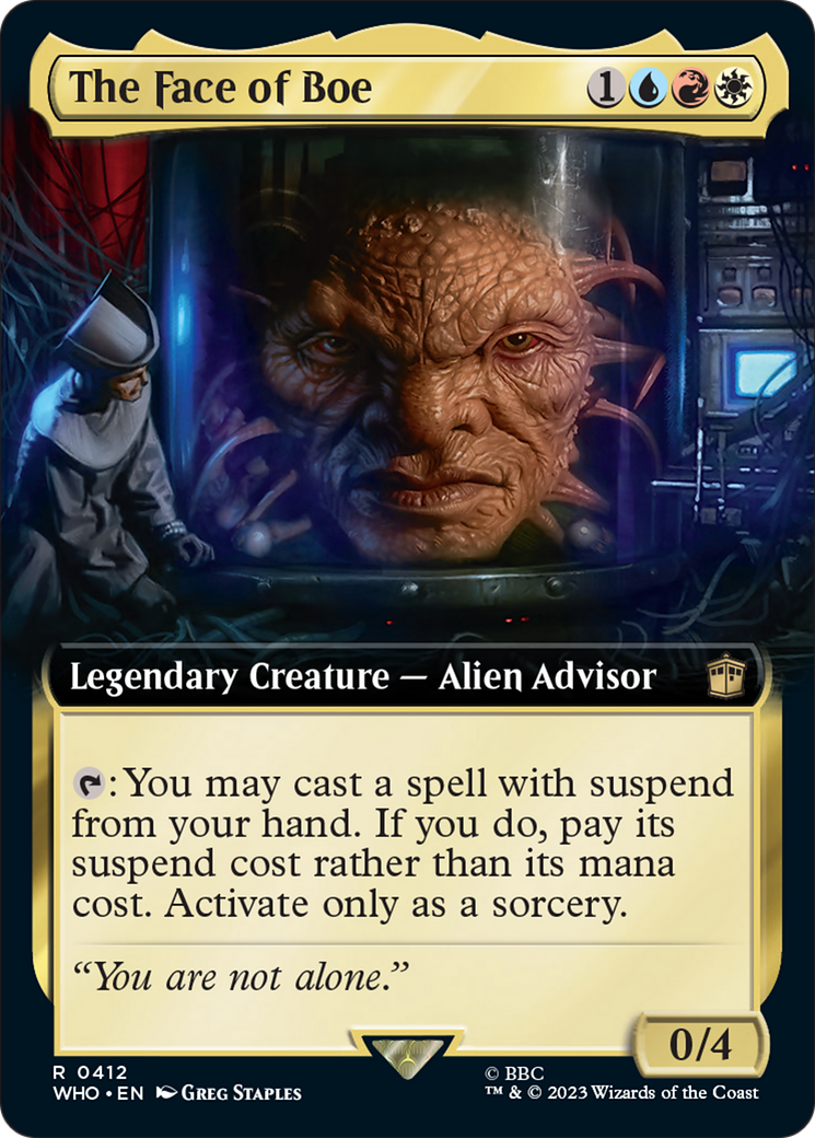 The Face of Boe (Extended Art) [Doctor Who] | Galactic Gamez