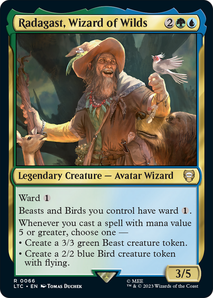 Radagast, Wizard of Wilds [The Lord of the Rings: Tales of Middle-Earth Commander] | Galactic Gamez